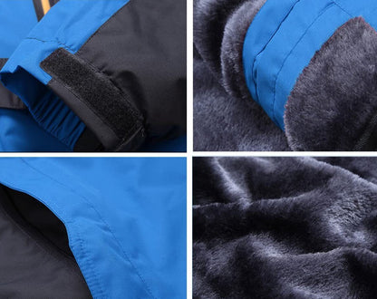 Men's waterproof jacket with hood