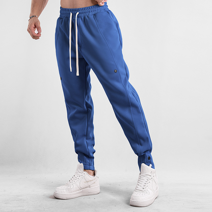 Men's casual sports pants with elastic waistband