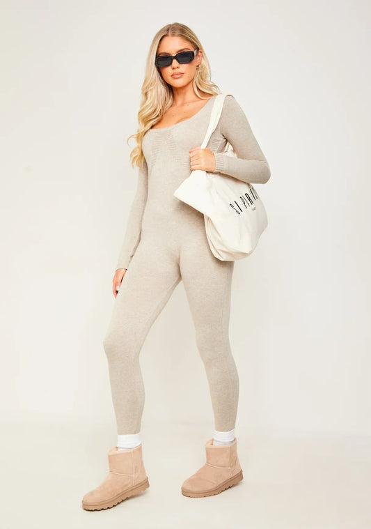 Women's long sleeve jumpsuit