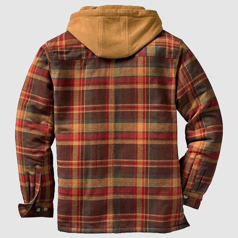 Men's casual rugged lumberjack jacket