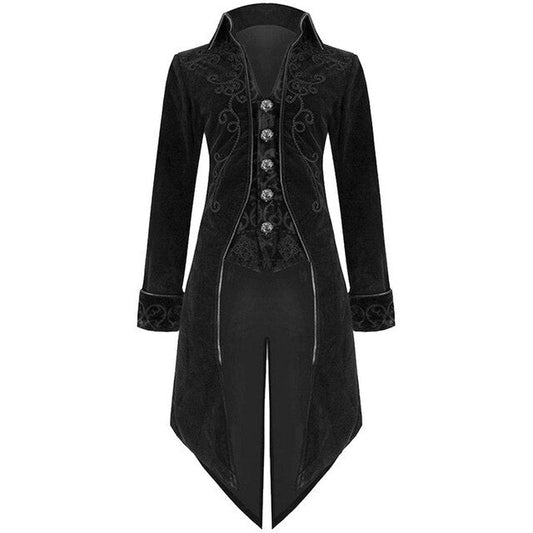 Gothic renaissance tailcoat for men