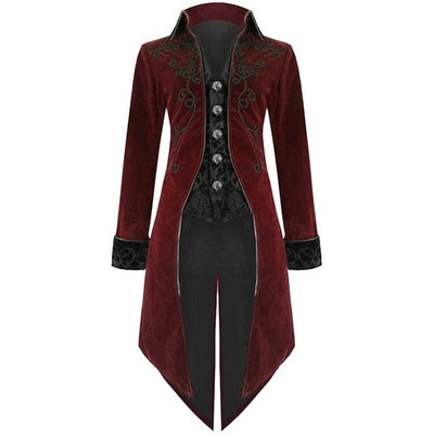 Gothic renaissance tailcoat for men