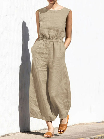 Sleeveless Women’s Jumpsuit | Casual & Formal Style | Lightweight & Comfortable
