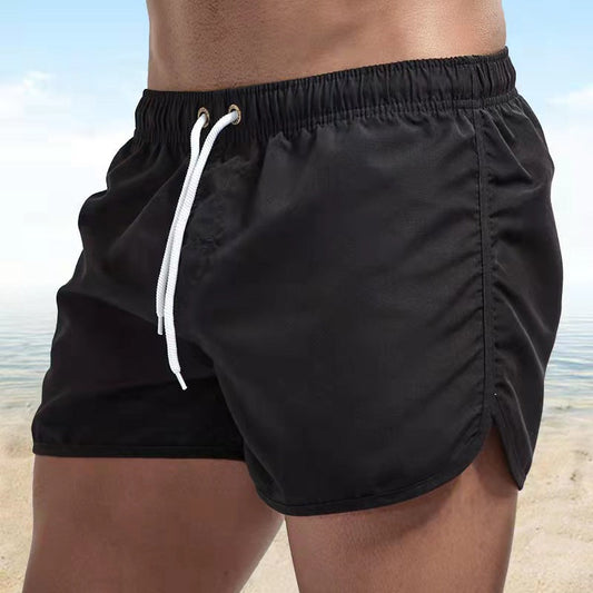 Men’s Swim Trunks – Relaxed Fit – Quick-Dry Breathable Blend – Mid-Thigh Length