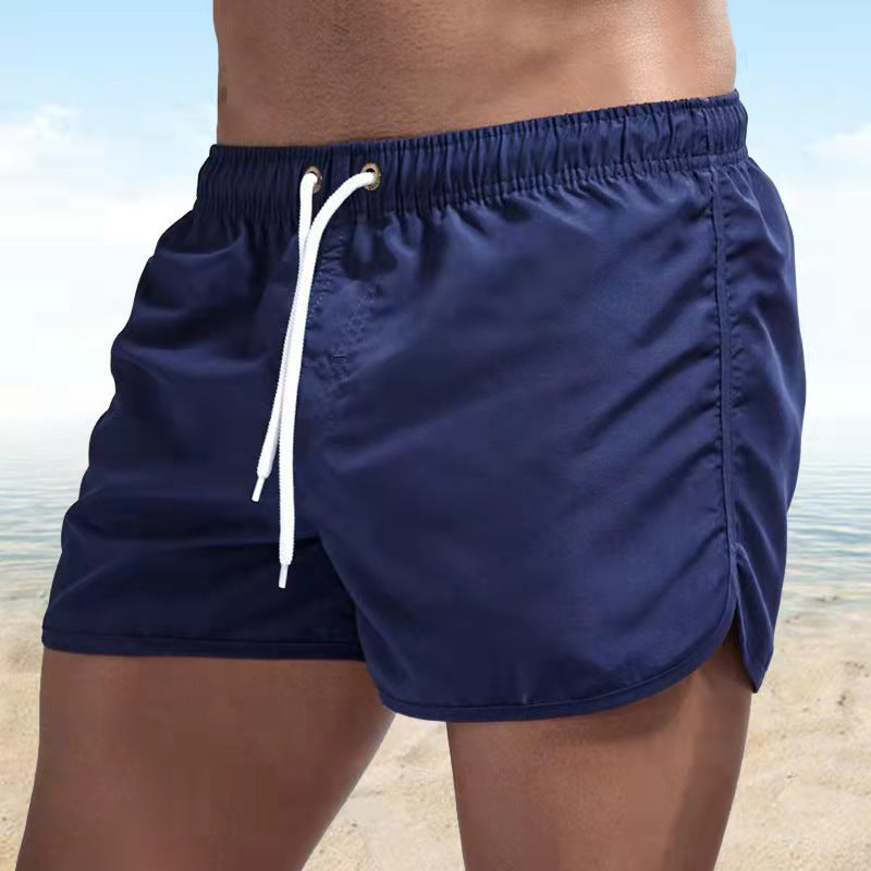 Men’s Swim Trunks – Relaxed Fit – Quick-Dry Breathable Blend – Mid-Thigh Length