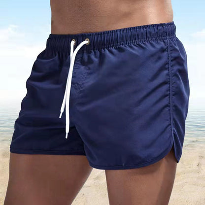 Men’s Swim Trunks – Relaxed Fit – Quick-Dry Breathable Blend – Mid-Thigh Length