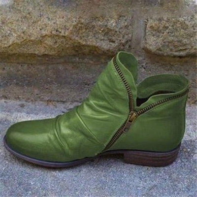 Zip-Up Boots for Women