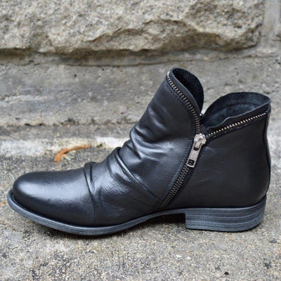 Zip-Up Boots for Women
