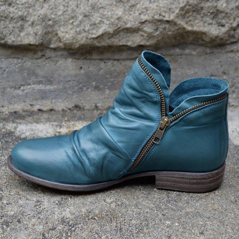 Zip-Up Boots for Women