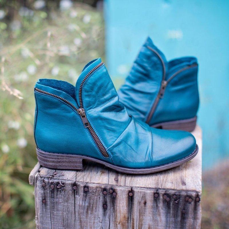 Zip-Up Boots for Women