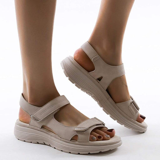 Women’s Sandals – Open Toe – Adjustable Straps – Cushioned Insole – Supportive Fit