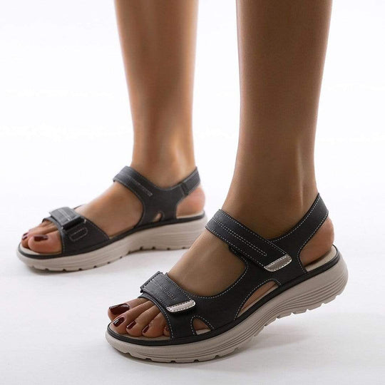 Women’s Sandals – Open Toe – Adjustable Straps – Cushioned Insole – Supportive Fit