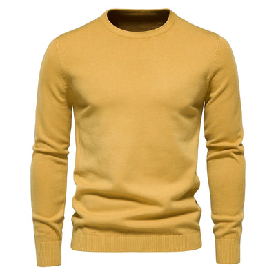 Men’s Crew Neck Sweater – Regular Fit – Long Sleeve – Soft & Warm Knit Jumper
