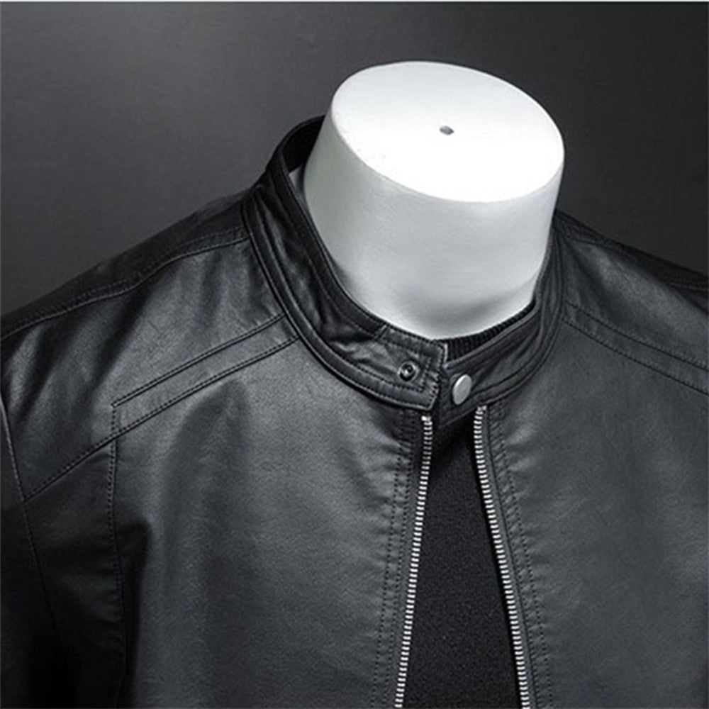 Sleek men's moto jacket