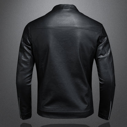 Sleek men's moto jacket