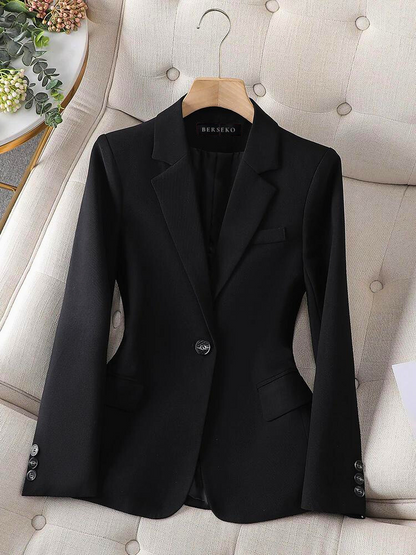 Women's Blazer - Tailored Fit - Single-Breasted - Sophisticated Office & Formal Wear