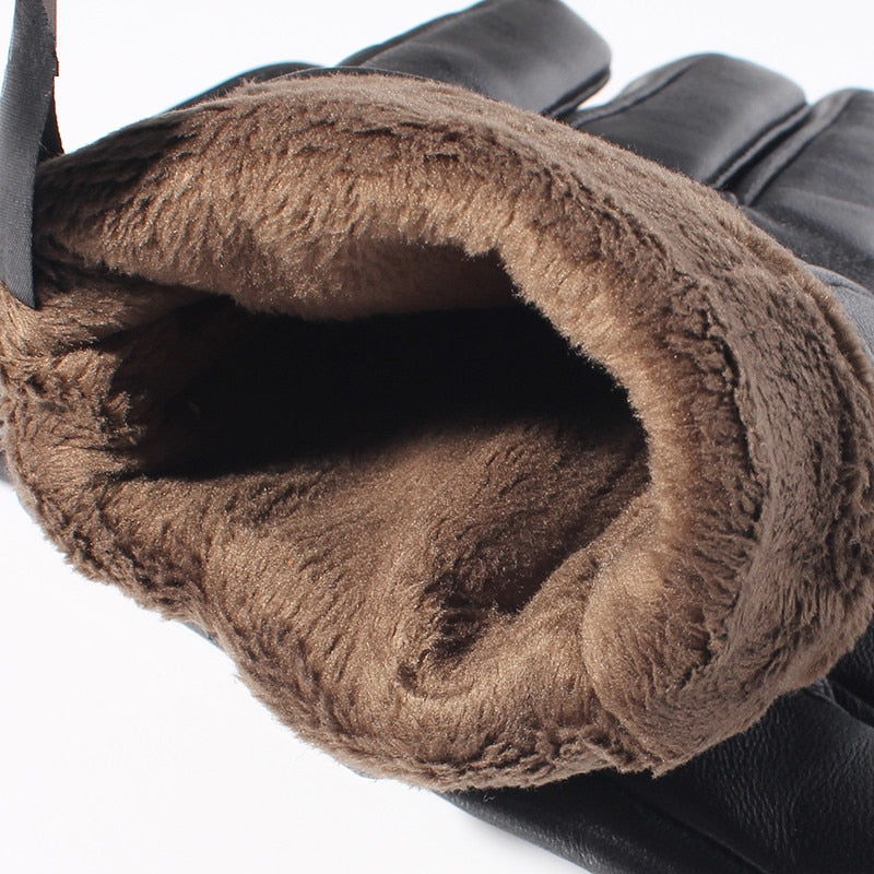 Men's vintage leather gloves