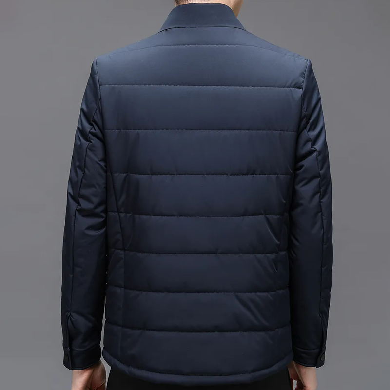 Men's lightweight jacket with lapels