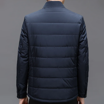 Men's lightweight jacket with lapels