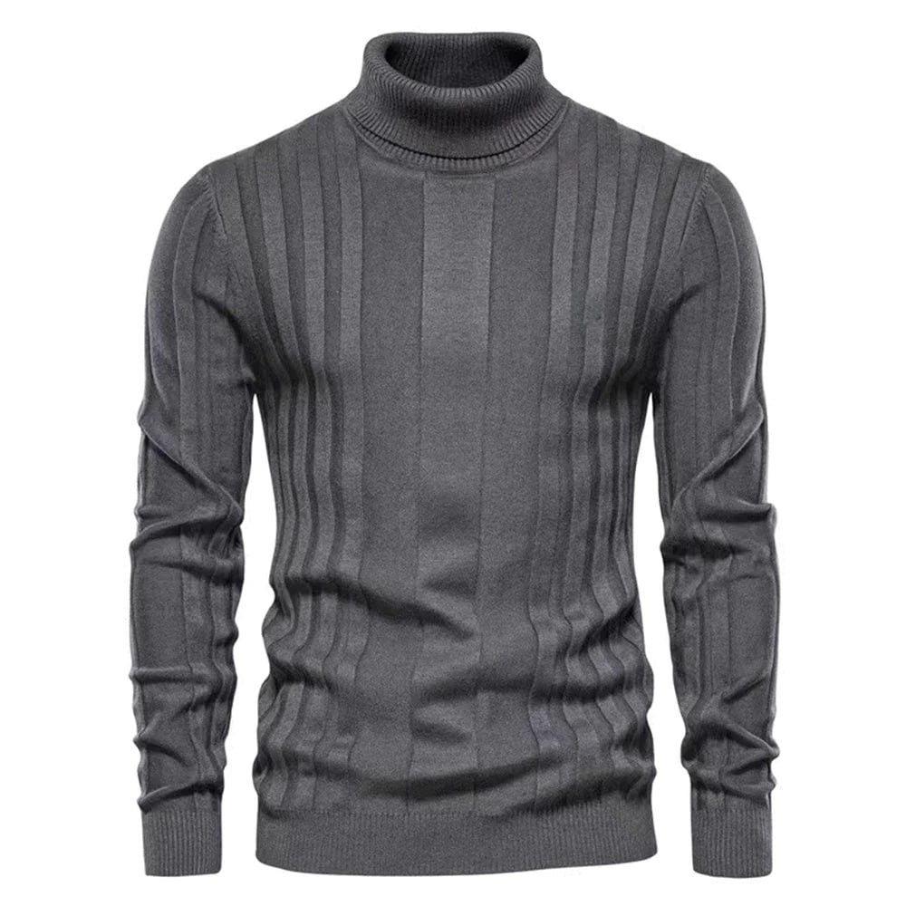 Men's soft slim fit turtleneck