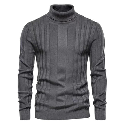 Men's soft slim fit turtleneck