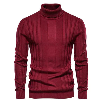 Men's soft slim fit turtleneck